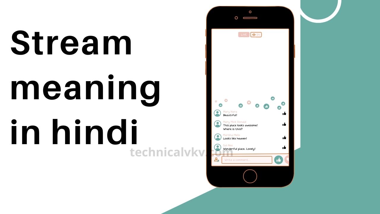 What is your stream Meaning in Hindi - Web Hindi Meaning